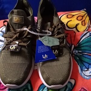 Men's Olive Sneakers